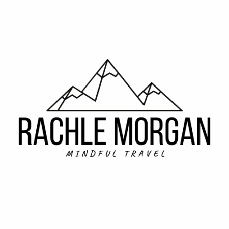 Rachlemorgan logo mindful travel. Rachlemorgan is a mental health advocate using travel as a therapeutic way for self development